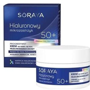 Soraya, Lotion pour le corps, Crème anti-rides Hyaluronic Microinjection 50ml (Crème pour le corps, 50 ml) - Publicité Soraya, Lotion pour le corps, Crème anti-rides Hyaluronic Microinjection 50ml (Crème pour le corps, 50 ml) - Publicité