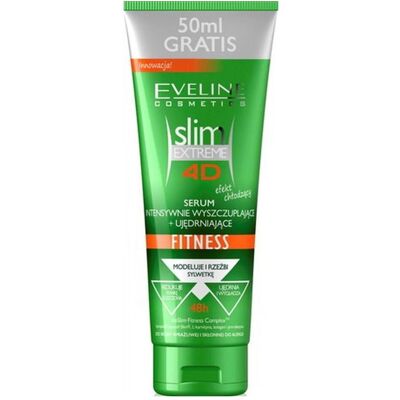 Eveline Fitness Slim Extreme 4D Serum - Réduction et Tonification - Publicité Eveline Fitness Slim Extreme 4D Serum - Réduction et Tonification - Publicité
