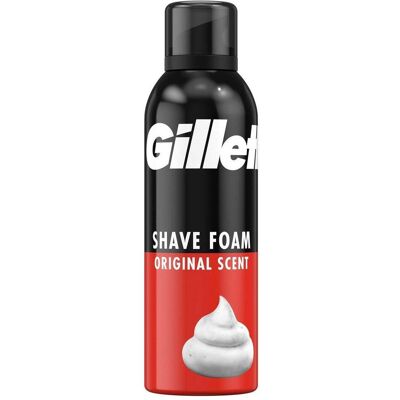 Venus, Mousse + gel à raser, Mousse à raser Gillette Original 200ml (200 ml) - Publicité Venus, Mousse + gel à raser, Mousse à raser Gillette Original 200ml (200 ml) - Publicité