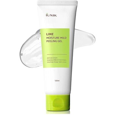 iUNIK Lime Moisture Mild Peeling Gel 120 ml - Gommage enzymatique pour le visage - Publicité iUNIK Lime Moisture Mild Peeling Gel 120 ml - Gommage enzymatique pour le visage - Publicité