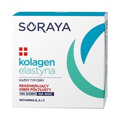 Crème visage régénérante collagen et elastine Soraya - 50ml - Publicité Crème visage régénérante collagen et elastine Soraya - 50ml - Publicité