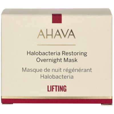AHAVA Halobacteria Masque de Nuit - Rajeunissement de la Peau - 50ml - Publicité AHAVA Halobacteria Masque de Nuit - Rajeunissement de la Peau - 50ml - Publicité
