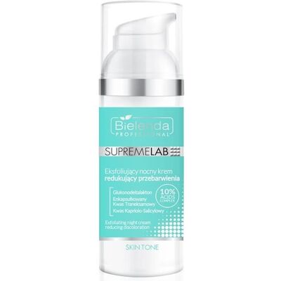 Bielenda Supremelab Crème de Nuit - Hyperpigmentation - Publicité Bielenda Supremelab Crème de Nuit - Hyperpigmentation - Publicité