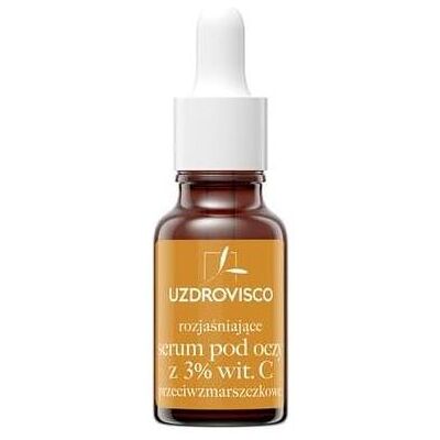 Sérum Éclaircissant pour les Yeux Uzdrovisco avec 3% Vitamine C - Anti-Rides - 15 ml - Publicité Sérum Éclaircissant pour les Yeux Uzdrovisco avec 3% Vitamine C - Anti-Rides - 15 ml - Publicité