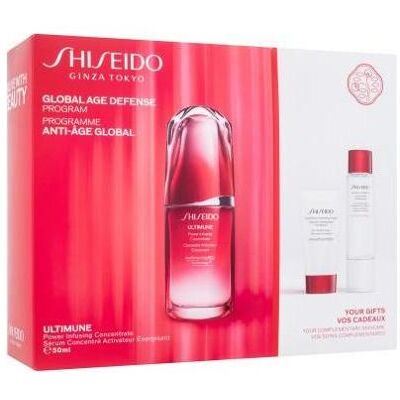 Ensemble de soins de la peau Shiseido Ultimune - Anti-âge, Éclat - Publicité Ensemble de soins de la peau Shiseido Ultimune - Anti-âge, Éclat - Publicité