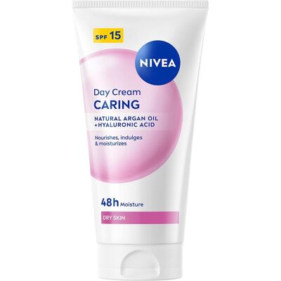 Crème de Jour Nourrissante Nivea - Peau Sèche SPF 15 - Publicité Crème de Jour Nourrissante Nivea - Peau Sèche SPF 15 - Publicité