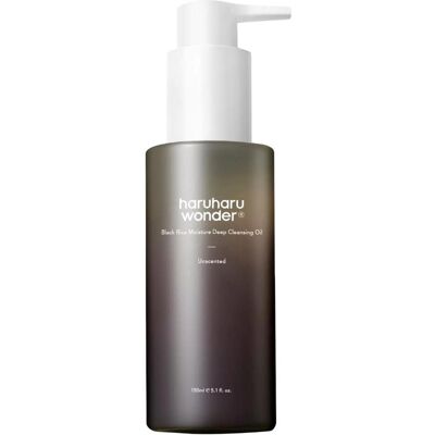 HaruHaru Wonder Huile Nettoyante Profonde à Base de Riz Noir Hydratante (150ml) - Publicité HaruHaru Wonder Huile Nettoyante Profonde à Base de Riz Noir Hydratante (150ml) - Publicité