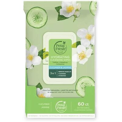 Petal Fresh, Nettoyant pour le visage, - Pure Brightening Cucumber & Citrus Cleansing Wipes (Lingettes nettoyantes pour le visage) - Publicité Petal Fresh, Nettoyant pour le visage, - Pure Brightening Cucumber & Citrus Cleansing Wipes (Lingettes nettoyantes pour le visage) - Publicité