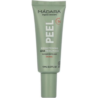 Mádara AHA Peel - Masque exfoliant pour le visage - Publicité Mádara AHA Peel - Masque exfoliant pour le visage - Publicité