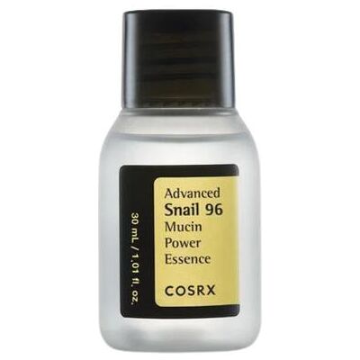 COSRX Advanced Snail 96 Mucin Power Essence - Taille voyage - Publicité COSRX Advanced Snail 96 Mucin Power Essence - Taille voyage - Publicité