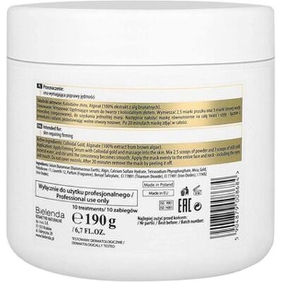 Bielenda, Masque pour le visage, Professional - Face Algae Mask With Colloidal Gold Masque pour le visage à base d'or colloïdal 190G (190 g) - Publicité Bielenda, Masque pour le visage, Professional - Face Algae Mask With Colloidal Gold Masque pour le visage à base d'or colloïdal 190G (190 g) - Publicité