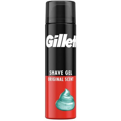 Gillette Mousse + gel à raser, Classic (200 ml, Gel de rasage) - Publicité Gillette Mousse + gel à raser, Classic (200 ml, Gel de rasage) - Publicité