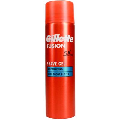 Gel à Raser Hydratant Gillette Fusion5 Ultra - Gel à Raser - Publicité Gel à Raser Hydratant Gillette Fusion5 Ultra - Gel à Raser - Publicité