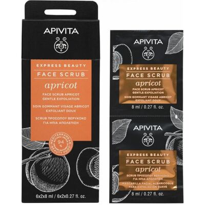 Apivita Marque Modèle Gommage Visage Doux Abricot - Masque & Gommage - Publicité Apivita Marque Modèle Gommage Visage Doux Abricot - Masque & Gommage - Publicité