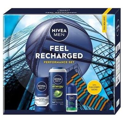NIVEA, Set cadeau beauté, Ensemble de Performance Rechargé (Kit de soins du visage, Set soin du corps) - Publicité NIVEA, Set cadeau beauté, Ensemble de Performance Rechargé (Kit de soins du visage, Set soin du corps) - Publicité