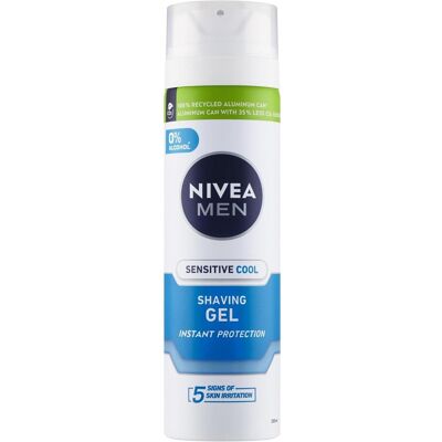 NIVEA, Mousse + gel à raser, Mousse de rasage Protect & Care 200 ml (200 ml, Gel de rasage) - Publicité NIVEA, Mousse + gel à raser, Mousse de rasage Protect & Care 200 ml (200 ml, Gel de rasage) - Publicité