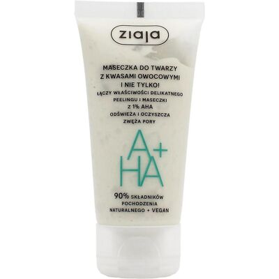 Ziaja, Masque pour le visage, Masque facial aux acides de fruits (55 ml) - Publicité Ziaja, Masque pour le visage, Masque facial aux acides de fruits (55 ml) - Publicité