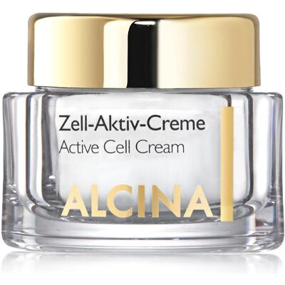 Crème Active Cellulaire Alcina 50ml - Anti-âge & Fermeté - Publicité Crème Active Cellulaire Alcina 50ml - Anti-âge & Fermeté - Publicité
