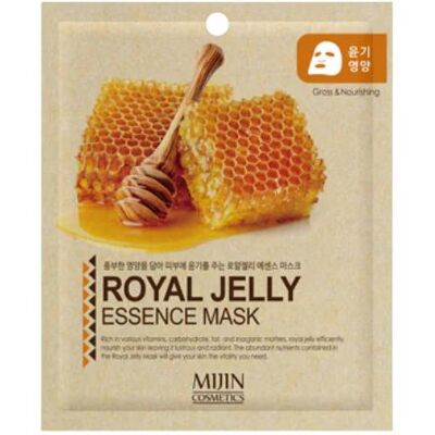 Garnier, Masque pour le visage, Mijin, Skin Planet, Royal Jelly, Elasticity, Sheet Mask, For Face, Regular basis, 26 g Unisex (26 g) - Publicité Garnier, Masque pour le visage, Mijin, Skin Planet, Royal Jelly, Elasticity, Sheet Mask, For Face, Regular basis, 26 g Unisex (26 g) - Publicité