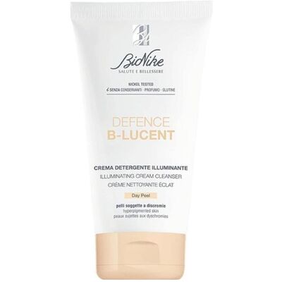 BioNike Defence B-Lucent Day Peel Nettoyant Éclaircissant - Crème Nettoyante - Publicité BioNike Defence B-Lucent Day Peel Nettoyant Éclaircissant - Crème Nettoyante - Publicité