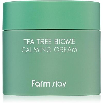 Farmstay Biotope Arbre à Thé - Crème Apaisante - 80ml - Crème Visage - Publicité Farmstay Biotope Arbre à Thé - Crème Apaisante - 80ml - Crème Visage - Publicité