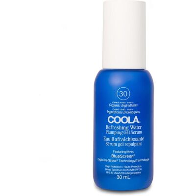 COOLA Gel Sérum Hydratant Repulpant à l'Eau et SPF30 - Sérum - Publicité COOLA Gel Sérum Hydratant Repulpant à l'Eau et SPF30 - Sérum - Publicité