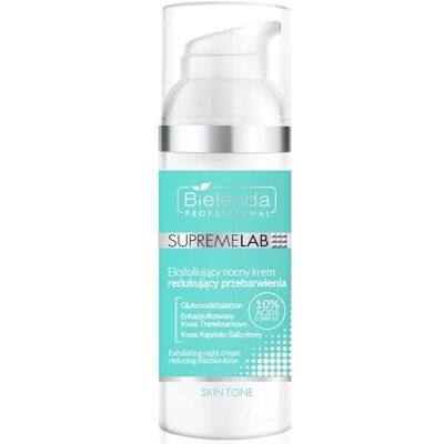 Bielenda Supremelab Crème de Nuit - Hyperpigmentation - Publicité Bielenda Supremelab Crème de Nuit - Hyperpigmentation - Publicité