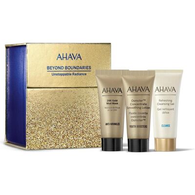 AHAVA Beyond Boundaries Unstoppable Radiance - Coffret cadeau éclaircissant - Publicité AHAVA Beyond Boundaries Unstoppable Radiance - Coffret cadeau éclaircissant - Publicité