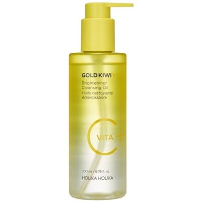 Holika Holika, Nettoyant pour le visage, Gold Kiwi Vita C Plus Aufhellendes Reinigungsöl Gesichtsreinigungsöl 200 ml (Huile nettoyante, 200 ml) - Publicité Holika Holika, Nettoyant pour le visage, Gold Kiwi Vita C Plus Aufhellendes Reinigungsöl Gesichtsreinigungsöl 200 ml (Huile nettoyante, 200 ml) - Publicité