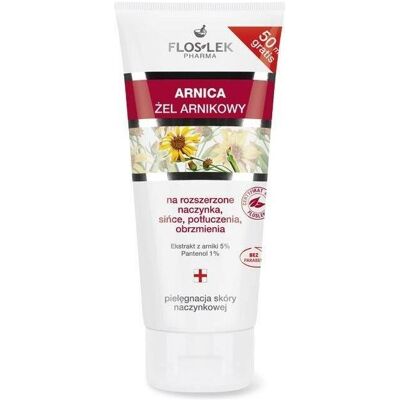 Gel d'Arnica Floslek pour vaisseaux sanguins - Contusions & Gonflements - Publicité Gel d'Arnica Floslek pour vaisseaux sanguins - Contusions & Gonflements - Publicité
