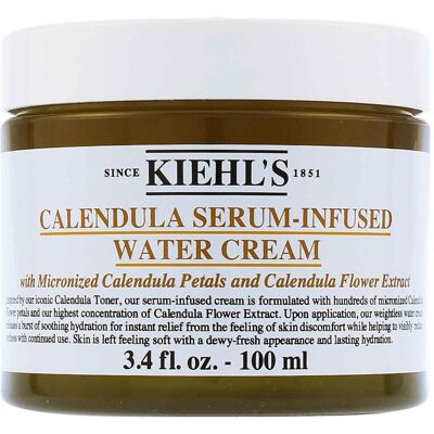Kiehl's, Sérum visage, Calendula Serum Infused Water Cream (100 ml) - Publicité Kiehl's, Sérum visage, Calendula Serum Infused Water Cream (100 ml) - Publicité