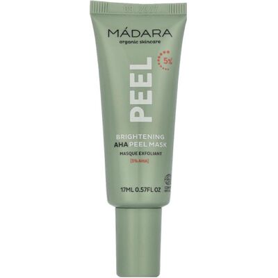 Mádara AHA Peel - Masque exfoliant pour le visage - Publicité Mádara AHA Peel - Masque exfoliant pour le visage - Publicité