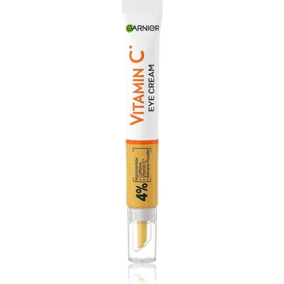 Garnier Skin Naturals Crème pour les yeux au vitamine C - 15 ml - Publicité Garnier Skin Naturals Crème pour les yeux au vitamine C - 15 ml - Publicité