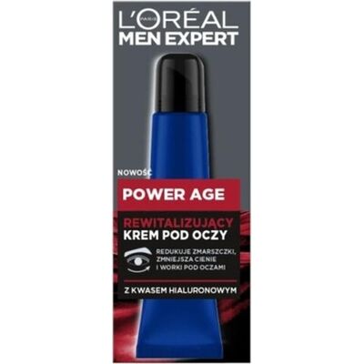 L'Oréal Paris, Augenpflege, L'Oreal Men Power Age Eye Cream - Publicité L'Oréal Paris, Augenpflege, L'Oreal Men Power Age Eye Cream - Publicité
