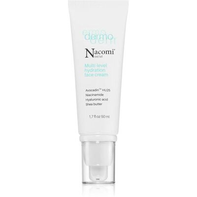 Nacomi Next Lvl DERMO Crème Hydratante Multiniveau - Hydratation Profonde pour Tous Types de Peau - Publicité Nacomi Next Lvl DERMO Crème Hydratante Multiniveau - Hydratation Profonde pour Tous Types de Peau - Publicité