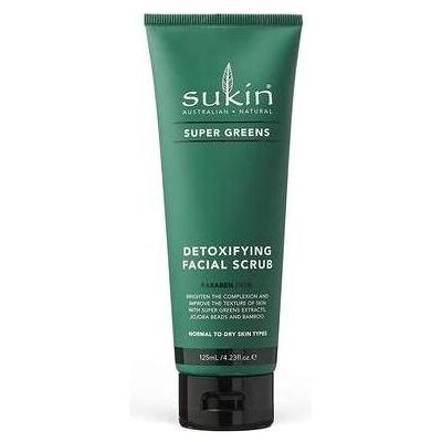 Sukin, Nettoyant pour le visage, Détoxifiant visage aux extraits de kale, spiruline, ananas, jojoba et bambou (Lingettes nettoyantes pour le visage) - Publicité Sukin, Nettoyant pour le visage, Détoxifiant visage aux extraits de kale, spiruline, ananas, jojoba et bambou (Lingettes nettoyantes pour le visage) - Publicité