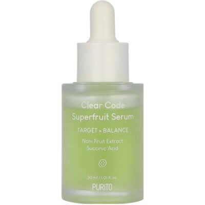 Sérum Super Fruit Purito 30ml - Sérum facial pour peau grasse et mixte - Publicité Sérum Super Fruit Purito 30ml - Sérum facial pour peau grasse et mixte - Publicité