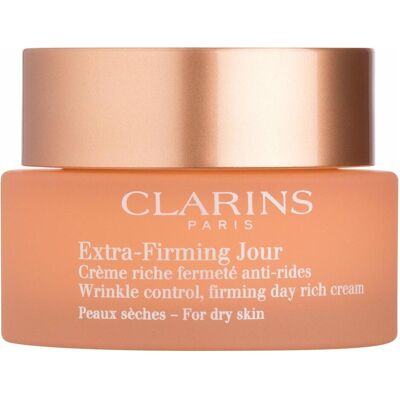 Clarins, Crème visage, Extra-Firming (50 ml, Crème de jour) - Publicité Clarins, Crème visage, Extra-Firming (50 ml, Crème de jour) - Publicité