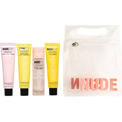 NUDESTIX Nudeskin 4 Étapes : Ensemble de Renouveau Citron pour Maquillage - Publicité NUDESTIX Nudeskin 4 Étapes : Ensemble de Renouveau Citron pour Maquillage - Publicité
