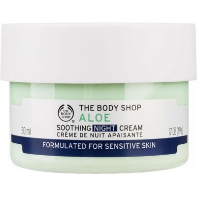 The Body Shop Crème de Nuit Calmante Aloe - Publicité The Body Shop Crème de Nuit Calmante Aloe - Publicité