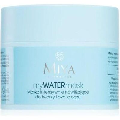 Miya Cosmetics myWATERmask Masque hydratant visage & yeux - Publicité Miya Cosmetics myWATERmask Masque hydratant visage & yeux - Publicité