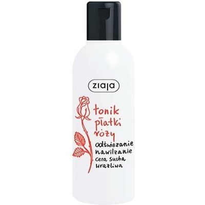 Tonique nettoyant aux pétales de rose Ziaja - Tonique pour le visage - Publicité Tonique nettoyant aux pétales de rose Ziaja - Tonique pour le visage - Publicité