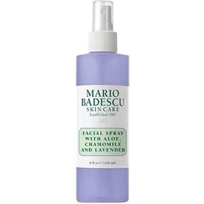 Mario Badescu Brumisateur Visage à l'Aloe, Camomille et Lavande - Spray visage pour tous types de peau - Publicité Mario Badescu Brumisateur Visage à l'Aloe, Camomille et Lavande - Spray visage pour tous types de peau - Publicité