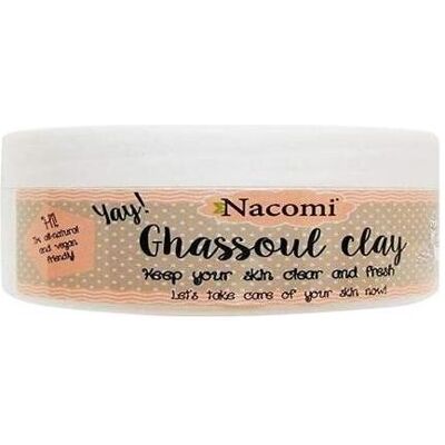 Nacomi, Masque pour le visage, Masque nettoyant à l'argile de Ghassoul 94G (100 ml) - Publicité Nacomi, Masque pour le visage, Masque nettoyant à l'argile de Ghassoul 94G (100 ml) - Publicité