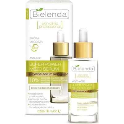 Bielenda, Sérum visage, Skin Clinic Professional sérum correcteur actif pour la peau présentant des imperfections jour/nuit (30 ml) - Publicité Bielenda, Sérum visage, Skin Clinic Professional sérum correcteur actif pour la peau présentant des imperfections jour/nuit (30 ml) - Publicité