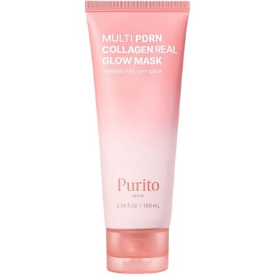 Purito, Masque pour le visage, Multi Pdrn Collagen Real Glow Mask 100 Ml - Publicité Purito, Masque pour le visage, Multi Pdrn Collagen Real Glow Mask 100 Ml - Publicité