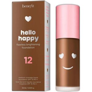 Benefit Benefit Hello Happy Flawless Brightening Foundation Shade 12 - Fond de teint - Publicité Benefit Benefit Hello Happy Flawless Brightening Foundation Shade 12 - Fond de teint - Publicité