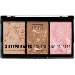 Palette de Contouring Wibo - 3 Étapes, 10g - Publicité Palette de Contouring Wibo - 3 Étapes, 10g - Publicité