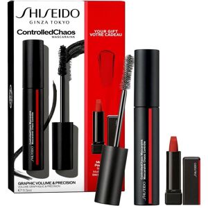 Ensemble Mascara et Mini Rouge à Lèvres Controlled Chaos - Shiseido - Publicité Ensemble Mascara et Mini Rouge à Lèvres Controlled Chaos - Shiseido - Publicité