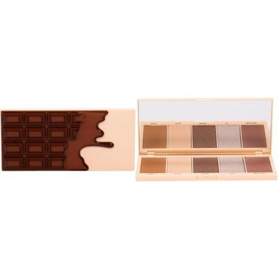 Palette de Maquillage Gaufre et Chocolat - Visage & Yeux - Publicité Palette de Maquillage Gaufre et Chocolat - Visage & Yeux - Publicité